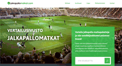 Desktop Screenshot of jalkapallomatkat.com